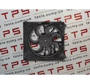 Вентилятор кондиціонера радіатора лівий аналог Tesla Model S, (6007614-00-D) 600761400D