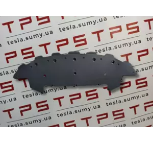 Захист нижній переднього бампера (губа) Tesla Model S Plaid, 1564701-00-B (156470100B)